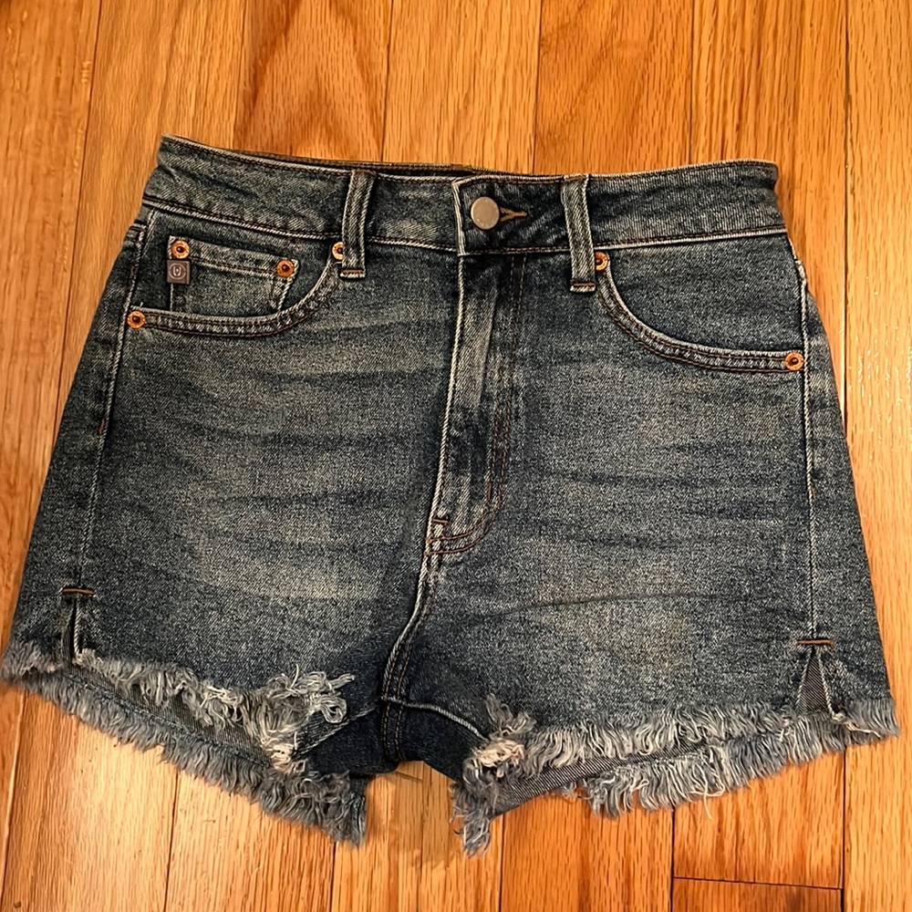 High rise shorts